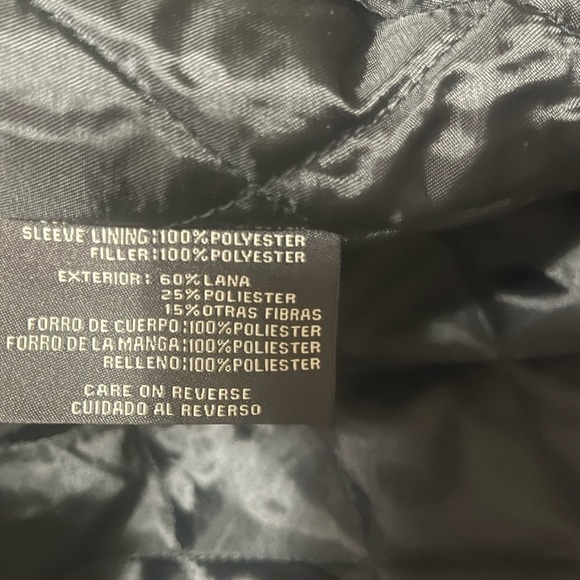 Dockers dark grey Wool Coat - Picture 5 of 7